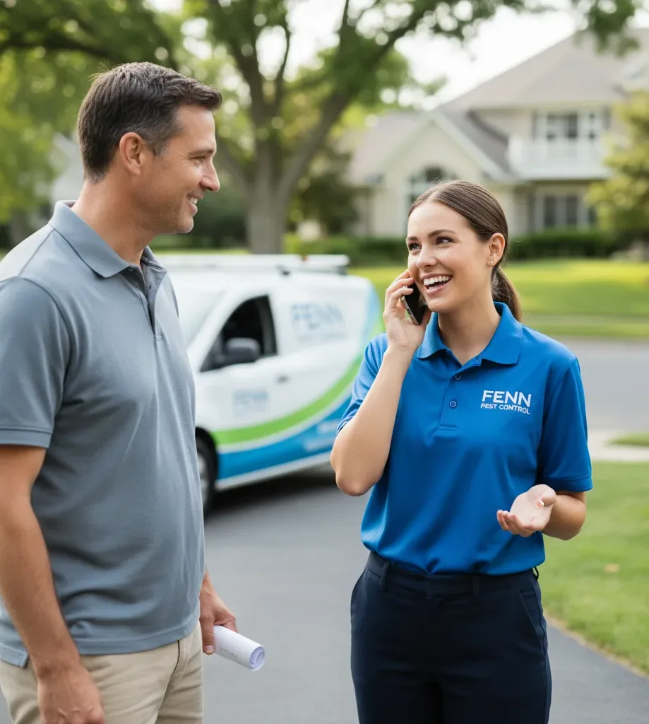 Fenn Pest Control customer support in Avis